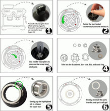 Laden Sie das Bild in den Galerie-Viewer, Breville Sage OEM Obermahlwerk-Set SP0001801 für Espressomaschine