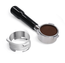 Load image into Gallery viewer, 54mm Breville Sage Barista Express Espresso Dosing Funnel Stainless Steel Tuneup - Coffeesection