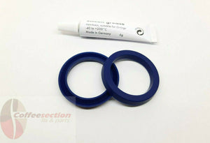 La Pavoni parts - Blue Silicone Gasket Kit for Europiccola Professional Piston