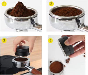 51mm Adjustable Coffee Leveler (distributor) Barista Tamper La Pavoni millenium