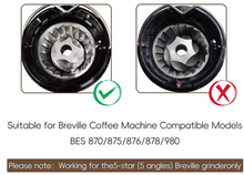 Laden Sie das Bild in den Galerie-Viewer, Breville Sage OEM Obermahlwerk-Set SP0001801 für Espressomaschine