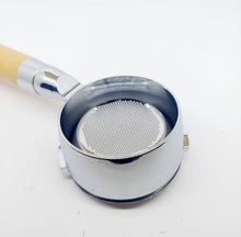 Заредете изображението в програмата за преглед на галерия, GAGGIA Classic Bottomless Naked Portafilter White Wood Handle 14g Espresso - Coffeesection
