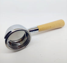 Заредете изображението в програмата за преглед на галерия, GAGGIA Classic Bottomless Naked Portafilter White Wood Handle 14g Espresso - Coffeesection