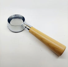 Заредете изображението в програмата за преглед на галерия, GAGGIA Classic Bottomless Naked Portafilter White Wood Handle 14g Espresso - Coffeesection