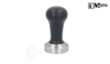 Load image into Gallery viewer, Motta Flat Stainless Coffee Tamper ø 49mm Black Handle for Pavoni Pre Millennium - Coffeesection
