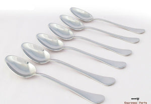MOTTA Stainless Steel Espresso / Coffee Spoons Set of 6 - Made in Italy