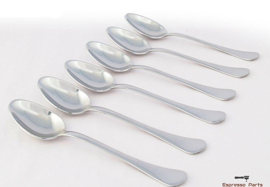 MOTTA Stainless Steel Espresso / Coffee Spoons Set of 6 - Made in Italy