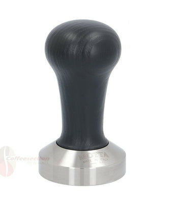 Motta OEM Flat Stainless Coffee Tamper ø51mm Black Handle for Pavoni Millennium - Coffeesection