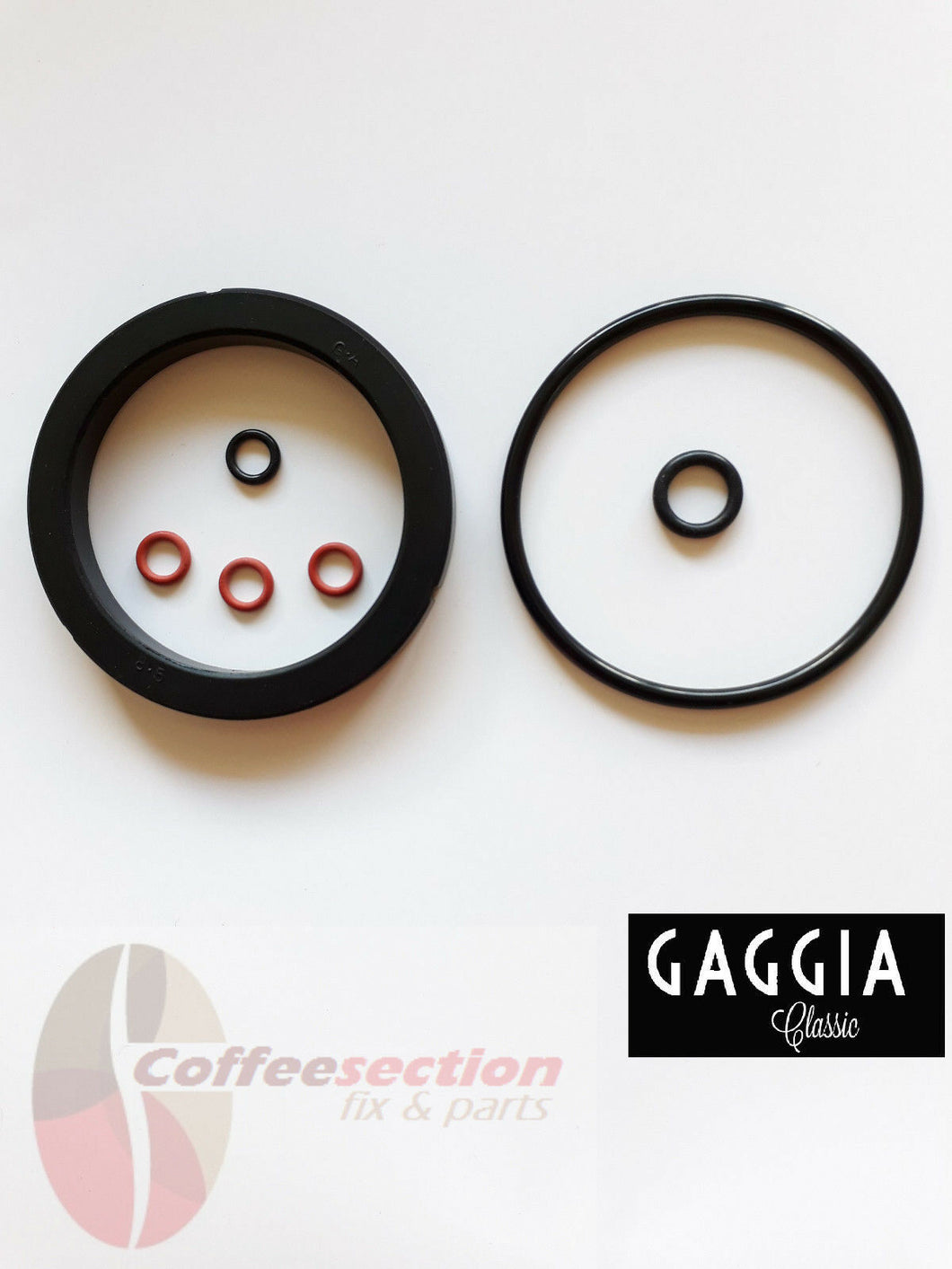 Gaggia Classic Baby Evolution O-Ring SERVICE KIT Boiler Seal incl Basket Holder - Coffeesection