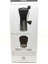 Load image into Gallery viewer, Hario Mini Mill Slim Plus Ceramic Coffee Mill Hand Grinder MSS-1DTB Compact Size
