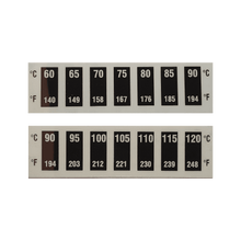 Load image into Gallery viewer, La Pavoni or E61 coffee machine group head temperature strip set sensors
