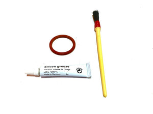Saeco Maintenance Kit Set with Brush O-ring and Silicon Grease for Brew Group
