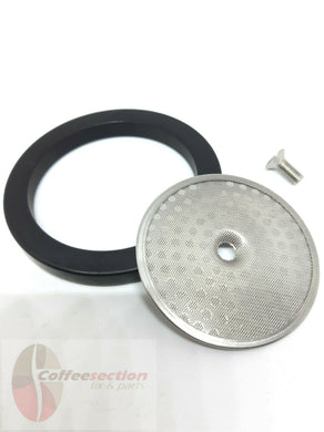 Gaggia Classic Coffee Maker Machine Rubber Gasket Seal & Shower Screen & Screw - Coffeesection