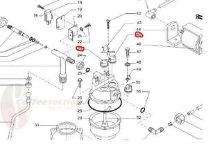 Saeco Parts - Contact Thermostats Set 127°C and 95°C for Via Venezia, Via Veneto - Coffeesection