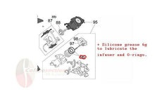 Load image into Gallery viewer, Delonghi Magnifica Repair Diffuser kit Brew unit fix OEM O - rings Set PRIMADONNA - Coffeesection