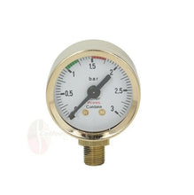Заредете изображението в програмата за преглед на галерия, Elektra Microcasa Boiler Pressure Gold Gauge Ø 42mm Replacement parts - Coffeesection