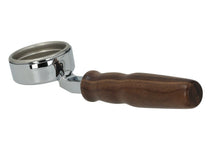 Заредете изображението в програмата за преглед на галерия, GAGGIA Bottomless Naked Portafilter Wood Handle 14g Espresso Double Basket 2cup - Coffeesection