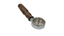 Заредете изображението в програмата за преглед на галерия, Gaggia Bottomless Portafilter Walnut Wood Handle 58mm 21g Basket - Coffeesection