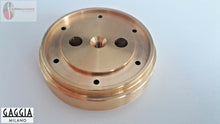 Load image into Gallery viewer, Gaggia brass shower holder replacement for espresso and cappuccino machines durable metal part