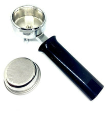 Заредете изображението в програмата за преглед на галерия, Gaggia Classic Portafilter Filterholder with OEM Handle and Double Basket - Coffeesection