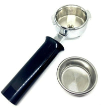Заредете изображението в програмата за преглед на галерия, Gaggia Classic Portafilter Filterholder with OEM Handle and Double Basket - Coffeesection