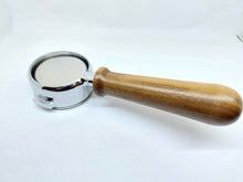 Load image into Gallery viewer, La Cimbali Bottomless Portafilter 21g Basket Walnut Wood Handle Espresso Italy - Coffeesection