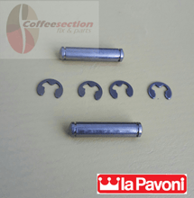 Заредете изображението в програмата за преглед на галерия, La Pavoni kit - set for EUROPICCOLA, PROFESSIONAL - stainless lever pin, 7 piece - Coffeesection