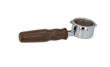 Load image into Gallery viewer, La San Marco Bottomless Walnut filterholder espresso portafilter 21g Basket - Coffeesection