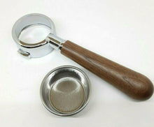 Заредете изображението в програмата за преглед на галерия, Lelit 57mm Walnut Bottomless Portafilter - Naked, 14gr., PL Espresso Machine - Coffeesection