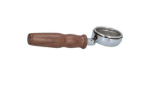 Laden Sie das Bild in den Galerie-Viewer, Lelit Bottomless Portafilter Filterholder Espresso Walnut Wood Handle 58mm 21g - Coffeesection