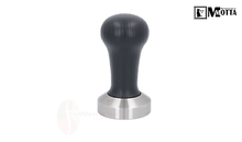 Load image into Gallery viewer, Motta Flat Stainless Coffee Tamper ø 49mm Black Handle for Pavoni Pre Millennium - Coffeesection