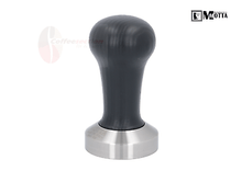 Load image into Gallery viewer, Motta Flat Stainless Coffee Tamper ø 49mm Black Handle for Pavoni Pre Millennium - Coffeesection