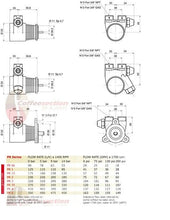 Load image into Gallery viewer, PA204F, ROTARY VANE PUMP NUERT ø 3/8" GAS 200L/H,NPT, 1330204,FAEMA E91 - E92 - E97 - Coffeesection