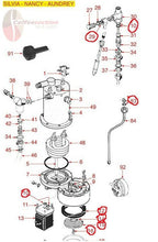 Load image into Gallery viewer, Rancilio parts kit, Gasket Repair set - FITS ALL, Silvia, espresso, coffee - Coffeesection