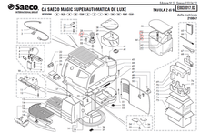Заредете изображението в програмата за преглед на галерия, Saeco parts - Full Kit Set for Magic, Incanto, Italia, Royal, Rotel gaskets pins - Coffeesection