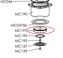 Load image into Gallery viewer, Lelit 57mm Group Shower Holder Anita Anna Diana PL042 Pavoni Domus Bar
