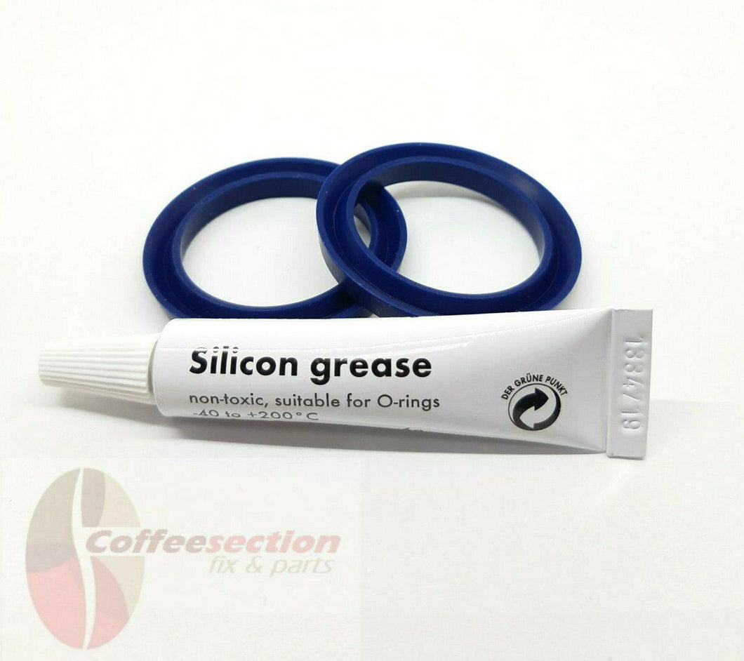 La Pavoni parts - Blue Silicone Gasket Kit for Europiccola Professional Piston