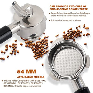Breville Sage Standard Stainless Steel Portafilter Barista Express 54mm BES870XL - Coffeesection