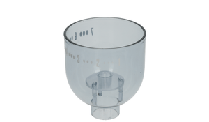Clear Lelit Anita PL042 coffee hopper for espresso and cappuccino machines