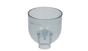 Transparent Lelit Anita PL042 coffee hopper for espresso and cappuccino machines