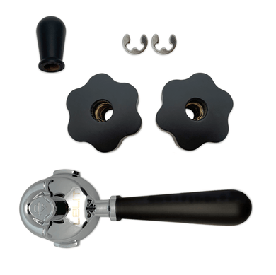 Lelit Black Walnut PLA2202 Upgrade Knob kit for Mara and MaraX Coffee Machines - Coffeesection
