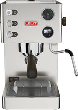 Load image into Gallery viewer, Lelit Victoria PL91T espresso machine stainless steel with pressure gauge and steam wand
