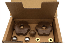 Load image into Gallery viewer, Lelit Walnut PLA2200 Upgrade Knob kit for Mara and MaraX Coffee Machines - Coffeesection
