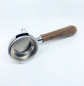 Rocket Walnut Portafilter Filterholder Espresso Handle E61 58mm 14g basket - Coffeesection