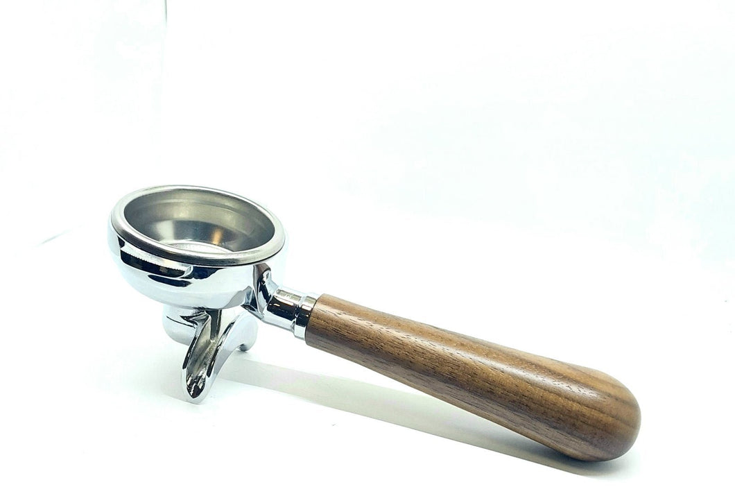 Rocket Walnut Portafilter Filterholder Espresso Handle E61 58mm 14g basket - Coffeesection