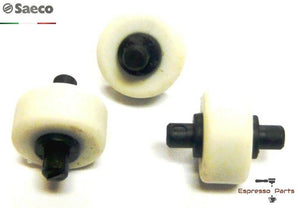 Saeco 3 x Bottom Casing Wheels Parts for Odea, Talea, Primea - 11000223