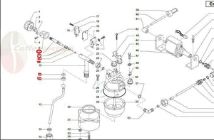 Saeco Parts Starbucks Barista SIN006 Комплект комплект парни клапани за Via Venezia 