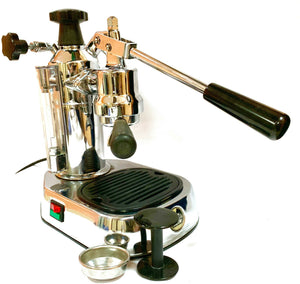 La Pavoni Europiccola Lever, 8 Cups Coffee Espresso Machine - Chrome- 220V