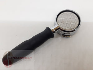 Bottomless Portafilter for La Marzocco Naked 21g Filterholder Black Handle L112 - Coffeesection