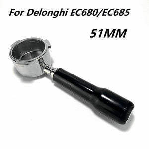 Delonghi Dedica Bottomless Portafilter 2cup ec680 ec685 ec885 Espresso Machine - Coffeesection